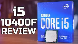 THE BEST 10th GEN CPU  Intel i5 10400F Review  TechteamGB [upl. by Howzell]