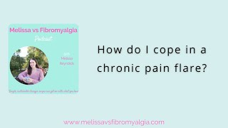 How to make a fibromyalgia flare plan  what to do in a chronic pain flare up [upl. by Glory]