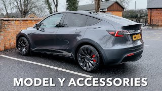 My Tesla Model Y Accessories amp Mods [upl. by Hsiri]