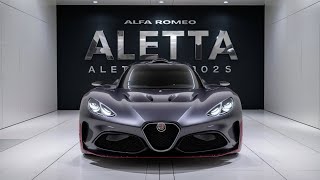 quot2025 Alfa Romeo Aletta Reviled The Ultimate Luxury Sedanquot first Look 🔥 [upl. by Brewer]