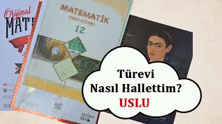 Türevi Nasıl Hallettim [upl. by Arries]