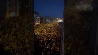 Protesti  Zrenjanin  9 Februar 2025 [upl. by Yor]