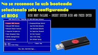 Configurando BIOS para arranque con USB [upl. by Tigram]