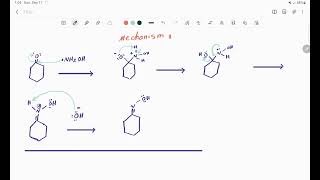 cyclohexanone oxime synthesis mechanism chemicalreaction [upl. by Otrevlig134]