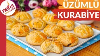 PRATİK Kuru Üzümlü Kurabiye Tarifi 👍🏼👍🏼 [upl. by Rosecan]