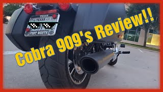 Sport Glide Exhaust Cobra 909 Slip on Review [upl. by Osric126]