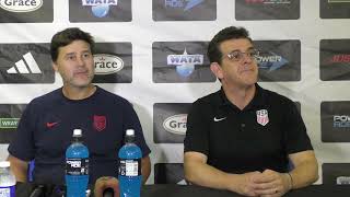 quotJamaica Team Is A Quality Teamquot USA Head Coach Mauricio Pochettino Speak On His 10 Victory [upl. by Chor]