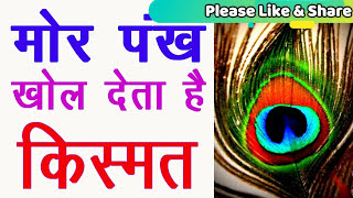 3 मोर पंख mor pankh ke fayde hindibenefits of peacock feather [upl. by Armando]