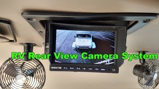 How To Install an RV Rear View Camera System [upl. by Alcina]