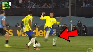 Neymar Gets Serious Knee Injury vs Uruguay  Doctor Explains [upl. by Elinnet]