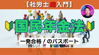 【社労士超入門】国民年金法 [upl. by Fita]