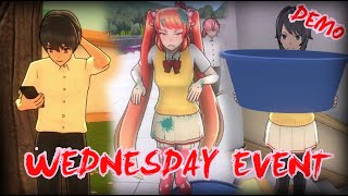 SAB0TAGING OSANA Wednesday Osanas Photo  Yandere Simulator Official Demo [upl. by Newell]