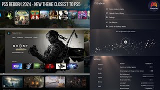 PS5 Reborn 2024 New Theme Closest To PS5  Full Setup amp customization [upl. by Balliol]