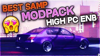 BEST MODPACK FOR SAMP  HIGH PC ENB 2020 ✔️4K [upl. by Ilehs237]