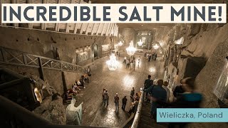 Mustsee Krakow Salt Mine Wielizcka Poland [upl. by Nauqad]