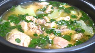 Classic Tinolang Manok  The Best Chicken Tinola Recipe [upl. by Anifur]