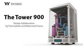 Thermaltake The Tower 900 EATX Vertical Super Tower Chassis Product Animation [upl. by Marquez]