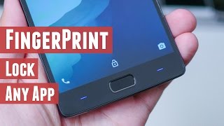 How to FingerPrint Lock Any Apps on Any Android Phone [upl. by Moyer850]