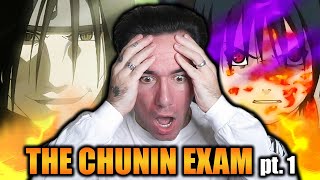 Naruto The Chunin Exam — Part 1 REACTION [upl. by Nollat]