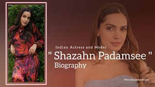 Shazahn Padamsee Life Story  Biography [upl. by Euqenimod]