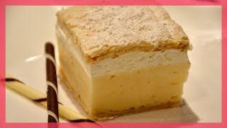 JEDNOSTAVAN RECEPT ZA ODLICNU KREMPITU ILI KREMSNITE VANILLA CUSTARD CAKE [upl. by Kempe572]