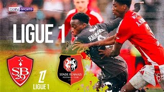 Brest vs Rennes  Ligue 1 HIGHLIGHTS  101924  beIN SPORTS USA [upl. by Lyreb]