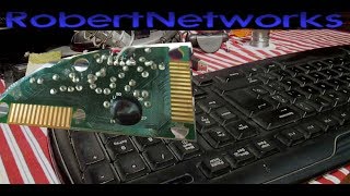 Reparar Teclado Arreglar Falla En Cable Y Soldadura  RobertNetworks [upl. by Noit]