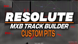 Custom Pits  MX Bikes Track Building Tips [upl. by Jaeger154]