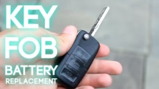 How to Replace Your Key Battery  VW Tips [upl. by Auberon841]