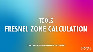 Fresnel Zone Calculation Tool [upl. by Aoket270]