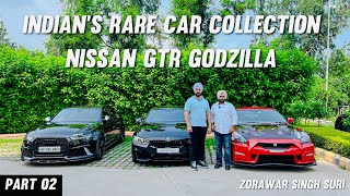 Nissan GTR  India’s Rare Car Collection  Zorawar Singh Suri  Chandigarh India [upl. by Laius]