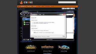 Skyrim  Installing Mods with the Curse Client [upl. by Inoliel]