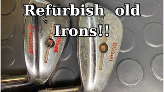 refurbish old irons and fitting results [upl. by Akinit595]