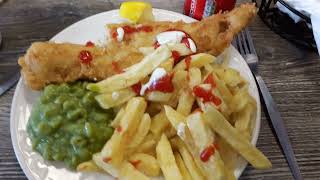 My Awesome Day Yesterday 3rd August Having A Lovely Plate Of Fish and Chips In Skeg Vegas [upl. by Aldrich472]