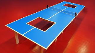 Worlds Most Insane Ping Pong Tables [upl. by Lowson]