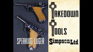 Luger Takedown Tools [upl. by Aihsenet]