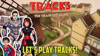 WATERFRONT CITY IN TRACKS Lets Play Tracks the Train Set [upl. by Aninotna326]