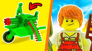 Building The Deadliest LEGO Farm Machines [upl. by Lahsram]