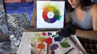 Introduction to Mixing Colors using Oil Paints [upl. by Morena]