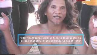 SONA  16 Pinoys crucified in Pampanga Holy Week ritual 042211 [upl. by Baseler432]