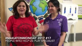 Singing Hands MakatonMonday 2017 17  PLAY SPECIALIST  in Makaton [upl. by Sukul]