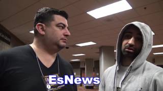 paulie malignaggi message to Sam Eggington EsNews Boxing [upl. by Enidlareg]