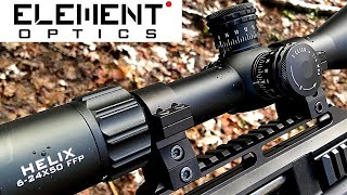 Element Helix  624x50 FFP Scope  Review [upl. by Andy]