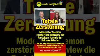 NewsTicker360 Interview Siemon alexander Welt Wissler Ampel Migration Phrasen dieLinke [upl. by Mlawsky981]