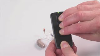 How to pair Remote Control and Oticon Opn S™ miniRITE R [upl. by Deckert]