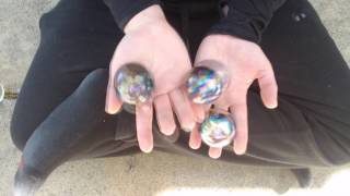 Tricks with 3 Baoding balls [upl. by Naffets]