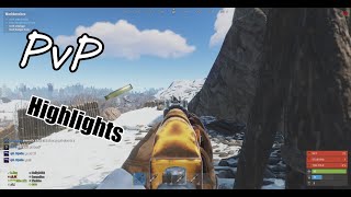 Rust  Rusty Moose amp Eu Medium PvP Highlights [upl. by Pharaoh]