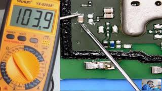 COMO TESTA CAPACITOR NO CIRCUITO CARGA E DESCARGA COM MULTÍMETRO DIGITAL PASSO A PASSO [upl. by Durnan]