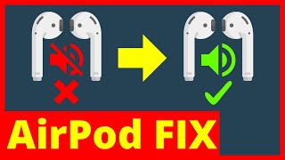 No AirPod Audio Or Low Volume  8 Quick Fixes  Handy Hudsonite [upl. by Prager]