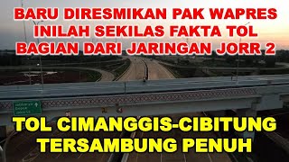 Baru Diresmikan Inilah Sekilas Fakta Tol CimanggisCibitung [upl. by Noyk]